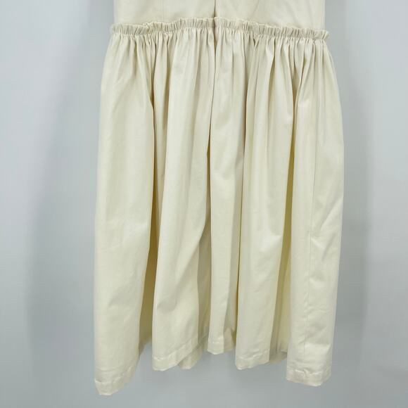 LOBA | Lalia Bustier A-Line Midi Dress Ivory M - Picture 13 of 15